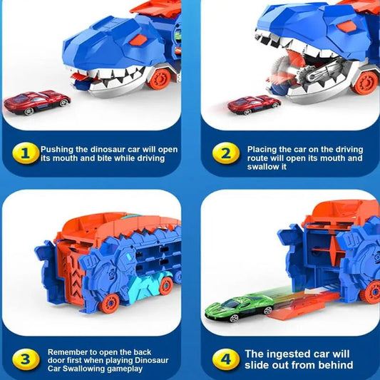 DinoDrive Transform – Divertido Coche de Dinosaurio de Juguete