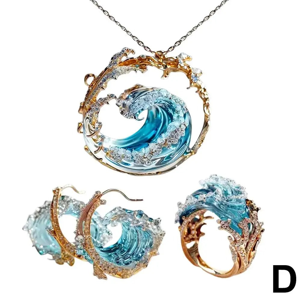 Conjunto de Joyas Del Océano