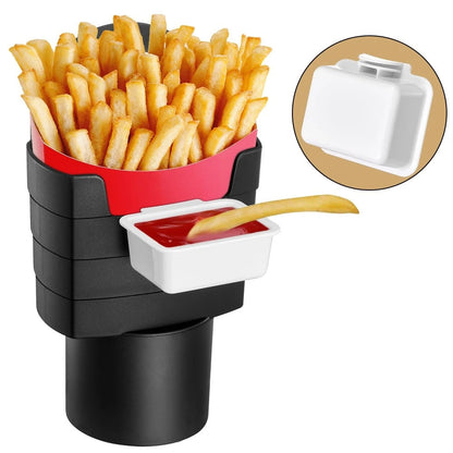 DriveSnack - Soporte para Ketchup y Patatas