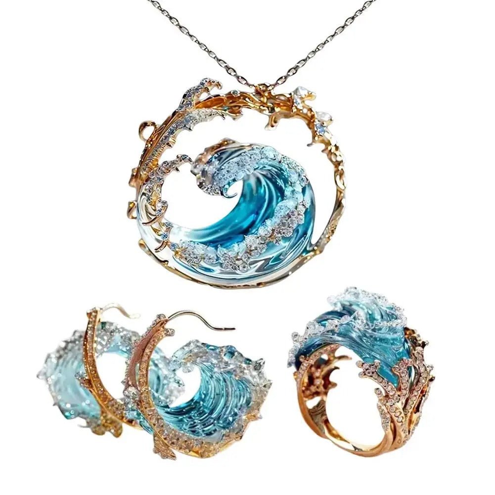 Conjunto de Joyas Del Océano