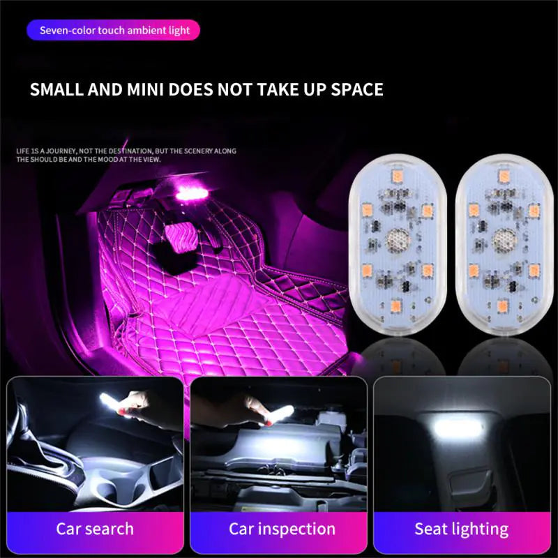 Wireless Car Interior LED Light