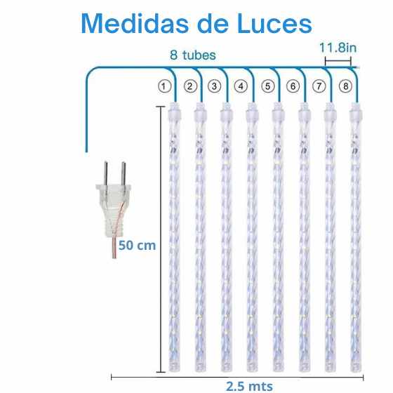 Luz led Navidad