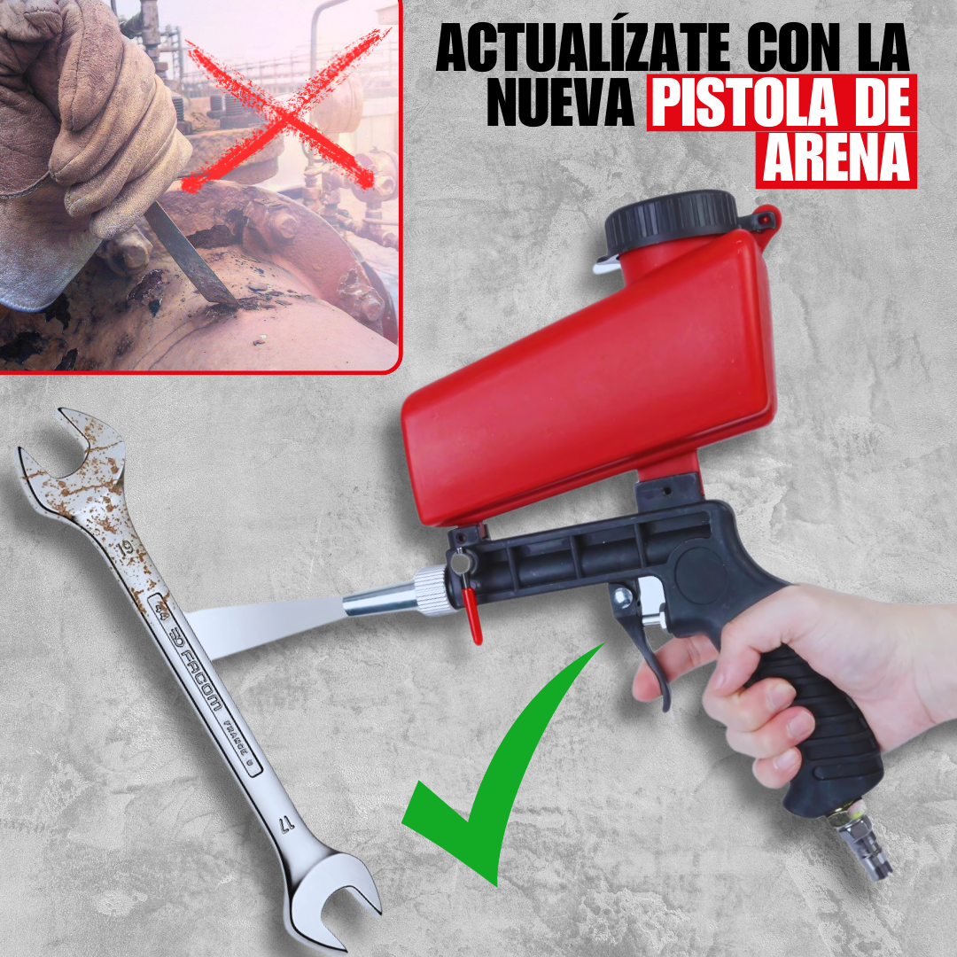 SANBLASTER PRO: La Pistola de Arena Profesional