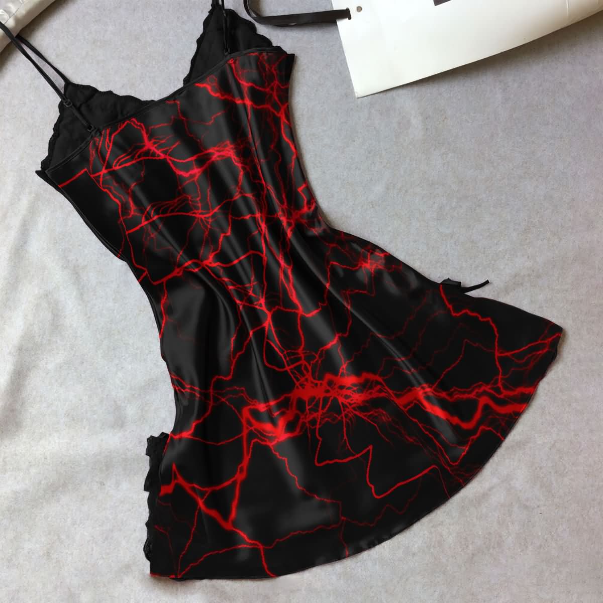 Women's Red Lace