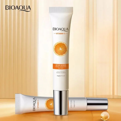 BioAqua GlowC Eye: Crema de Contorno de Ojos con Vitamina C